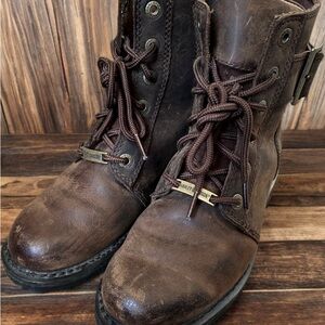 Womens Size 6 1/2 Harley-Davidson Brown Boots